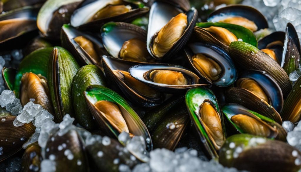 Green-lipped mussels