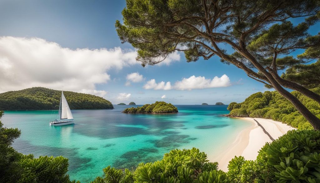 Island Beaches in the Bay of Islands