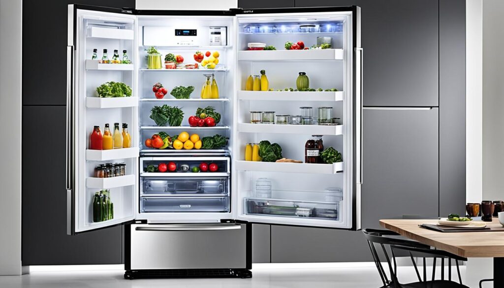 premium fridge models with innovative designs